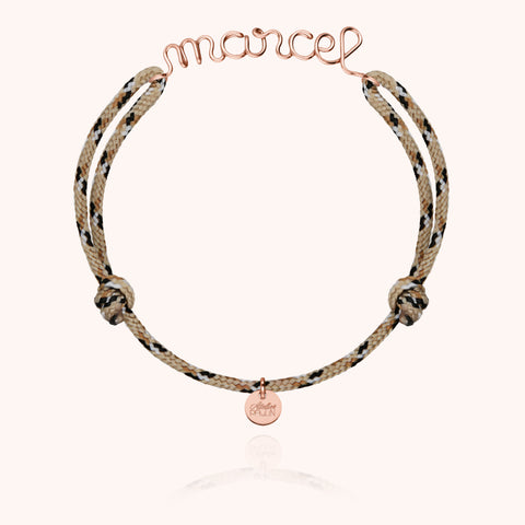 14k rose gold filled - beige