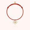 14k yellow gold filled - 18k yellow gold - coral 6