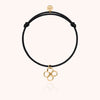 14k yellow gold filled - 18k yellow gold - black 7
