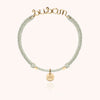 14k yellow gold filled - light green 5