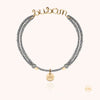 18k yellow gold - ocean blue 15