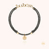 18k yellow gold - midnight black 14