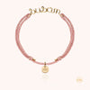 18k yellow gold - bubblegum pink 16