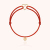 18k yellow gold - coral 1