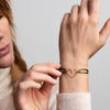 Heart Cord Bracelet - 14k yellow gold filled 2