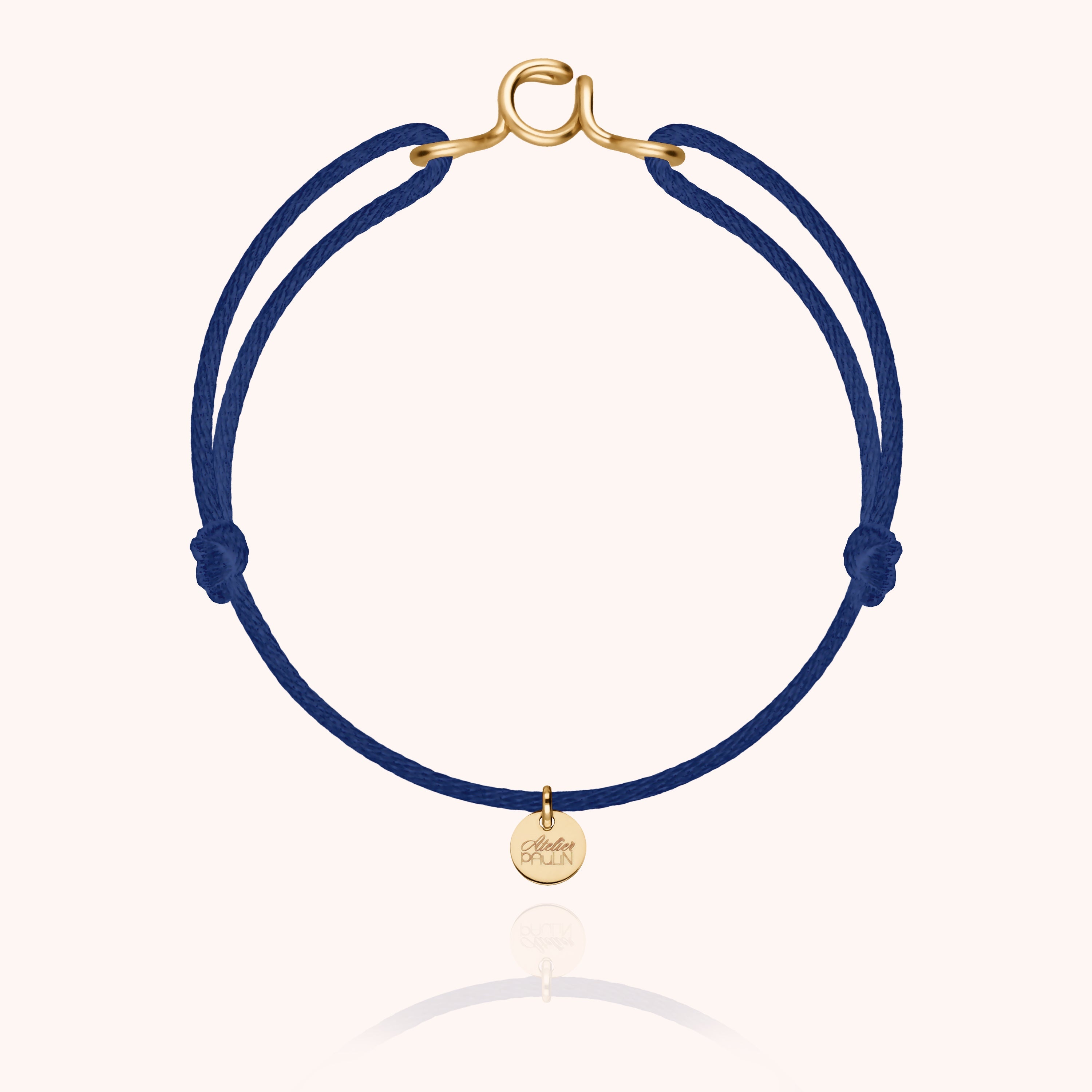 Bracelet Cordon Original Initiale personnalisable — cadeau idéal personnalisable