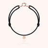 14k rose gold filled - black 8