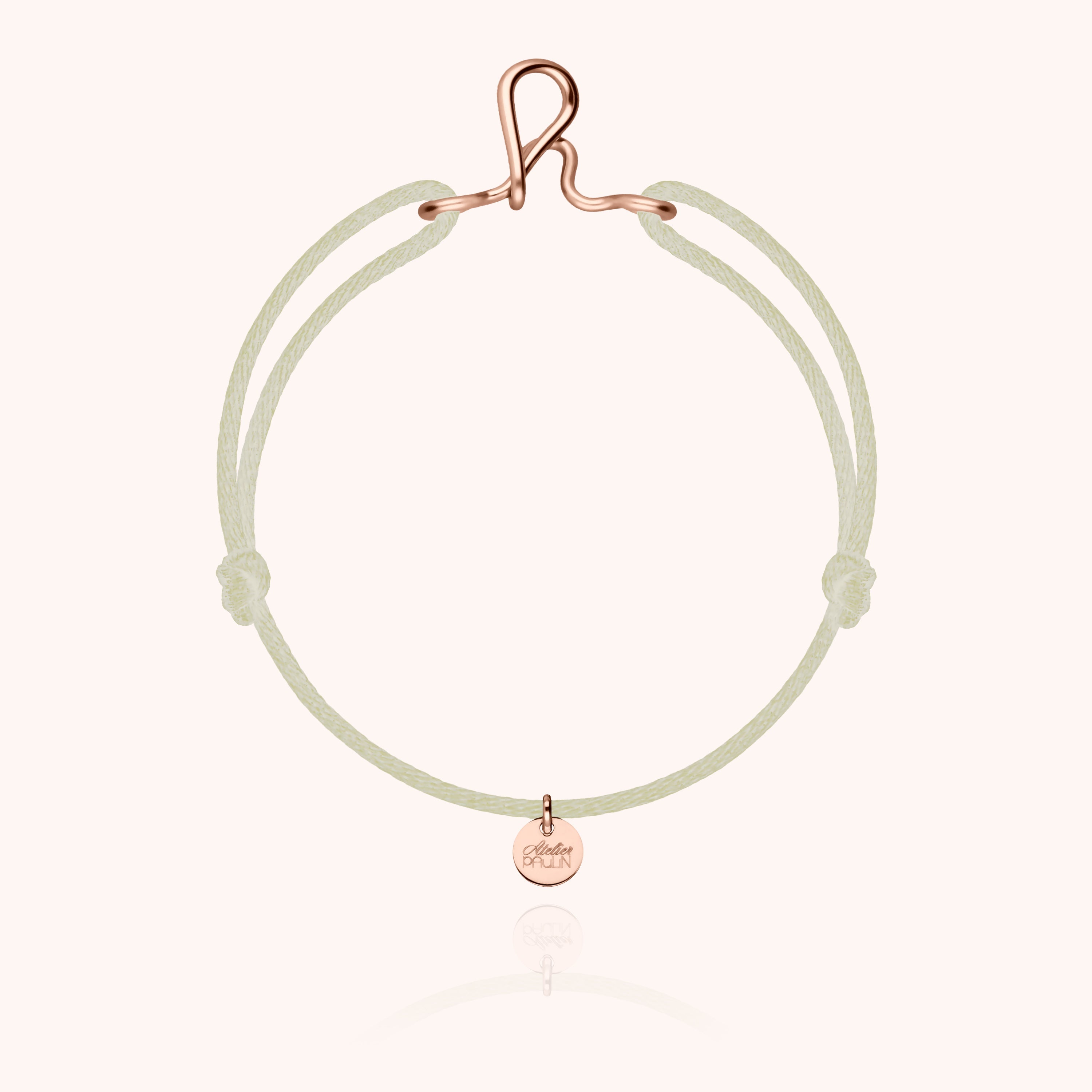 Bracelet Cordon Original Initiale — bijou artisanal bracelet livraison express