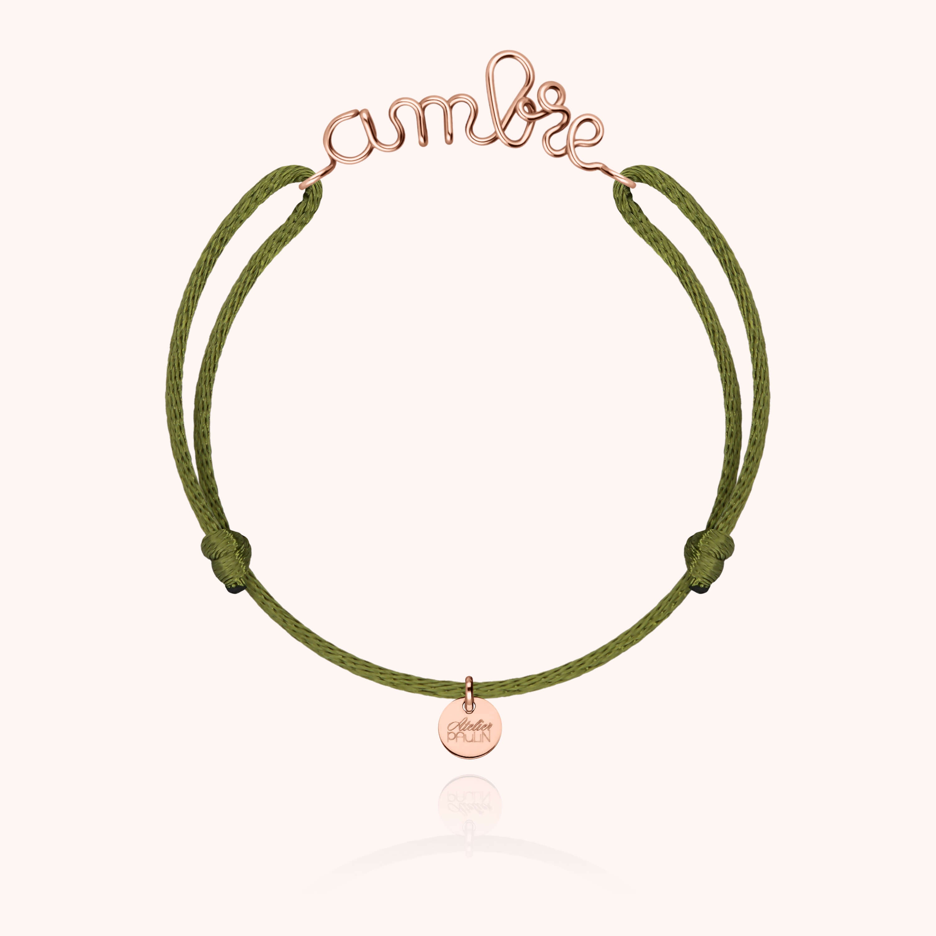 Bracelet Cordon Original Personnalisé personnalisable — cadeau de luxe artisanal