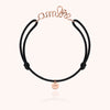 14k rose gold filled - black 8