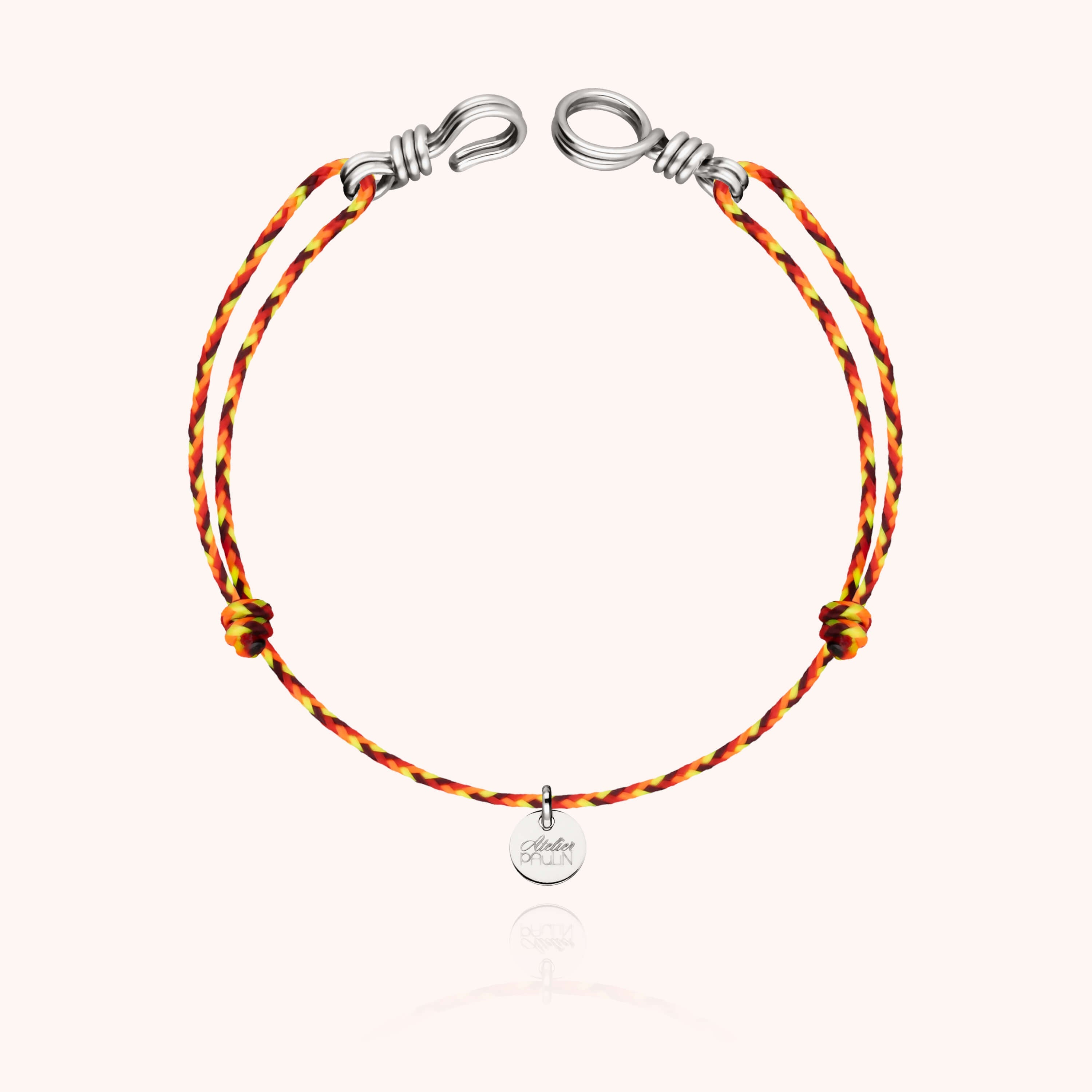 Bracelet Cordon Slim Knot Attache moi en argent sterling 925 — qualité artisanale garantie