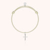 silver - 18k white gold - natural 13