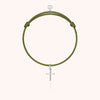 silver - 18k white gold - kaki 14