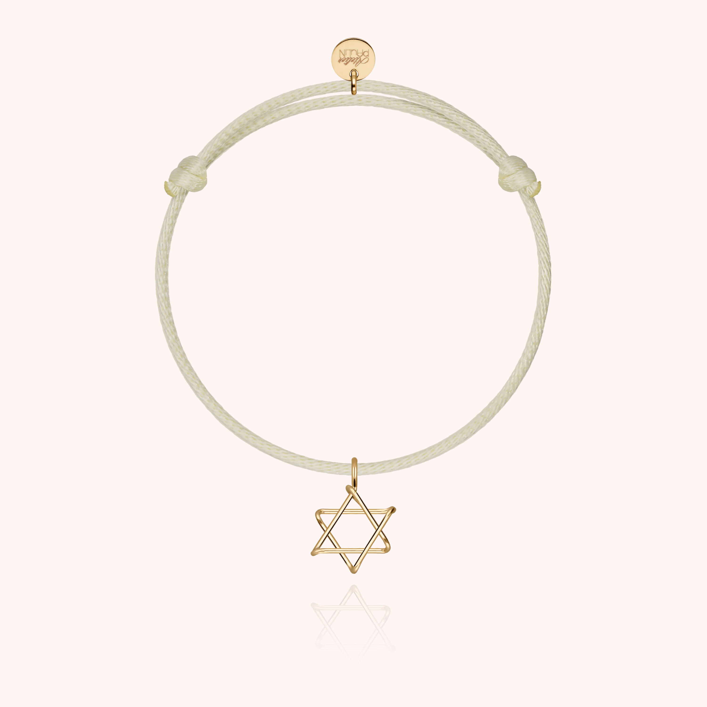 Bracelet cordon élégant homme gold filled 14k anniversaire homme Atelier Paulin - or jaune laminé