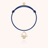 14k yellow gold filled - 18k yellow gold - night blue 1