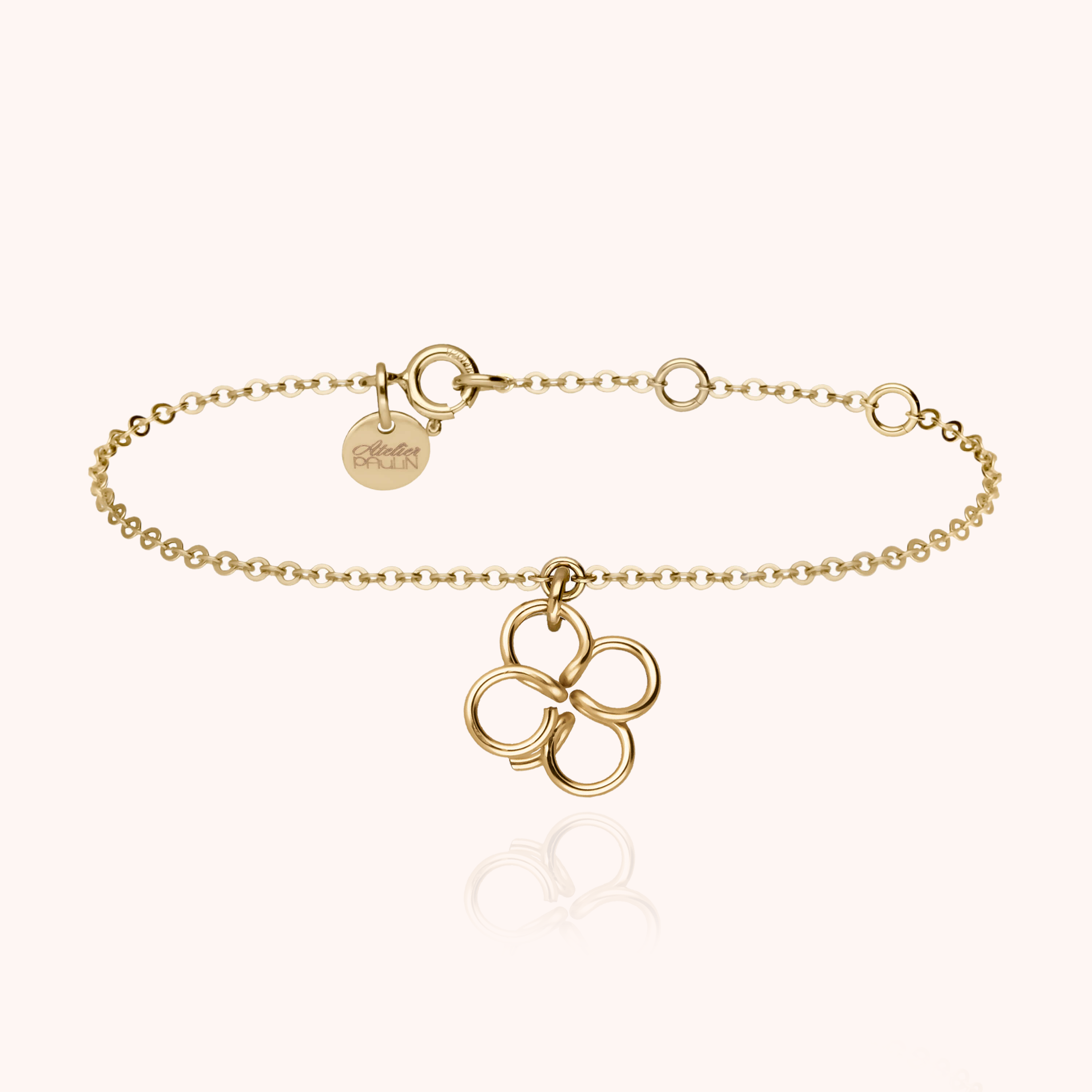 Votre Bracelet Lucky One initiale Atelier Paulin bijou