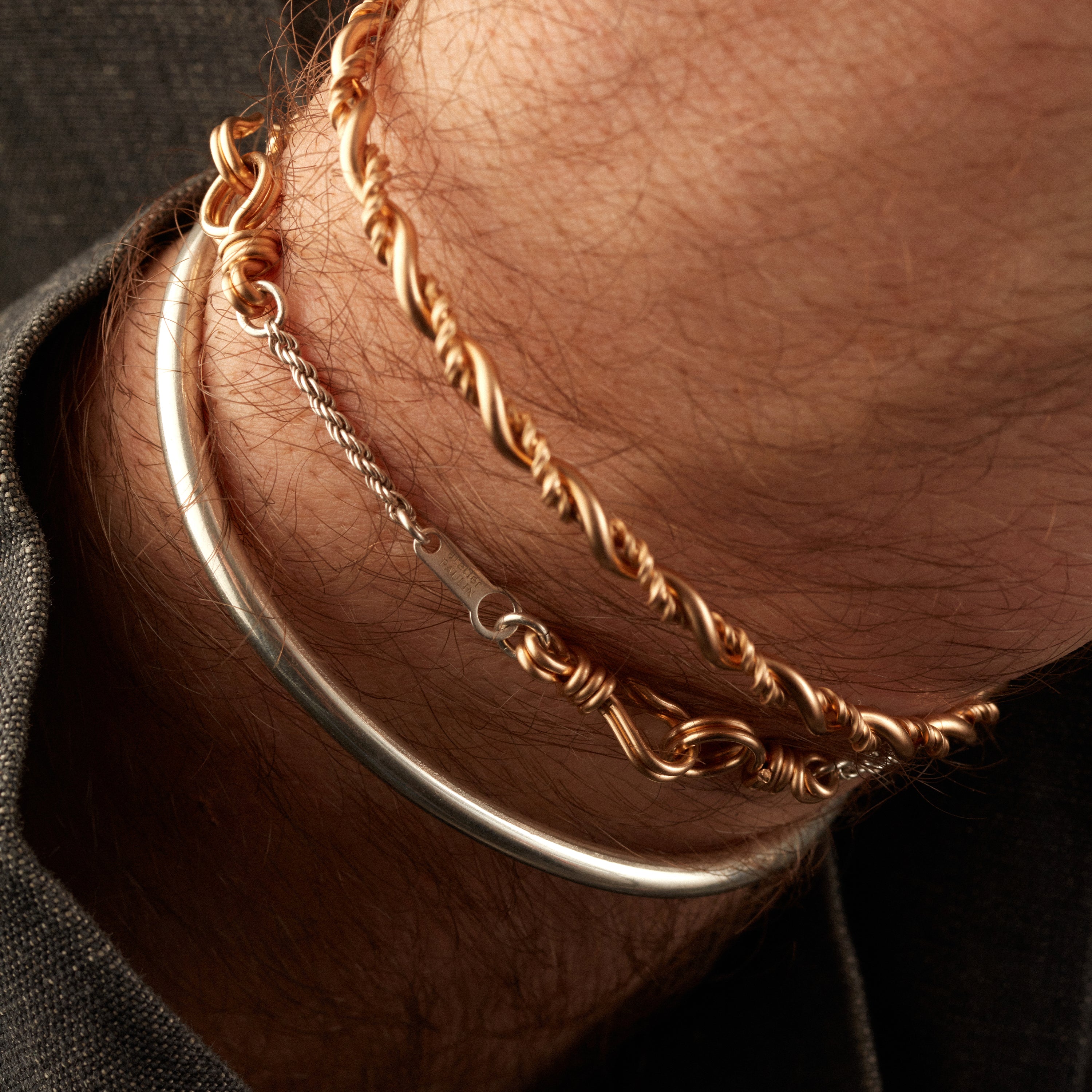 Bracelet O Cube - argent