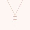 18k rose gold - I 10