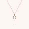 18k rose gold - O 16