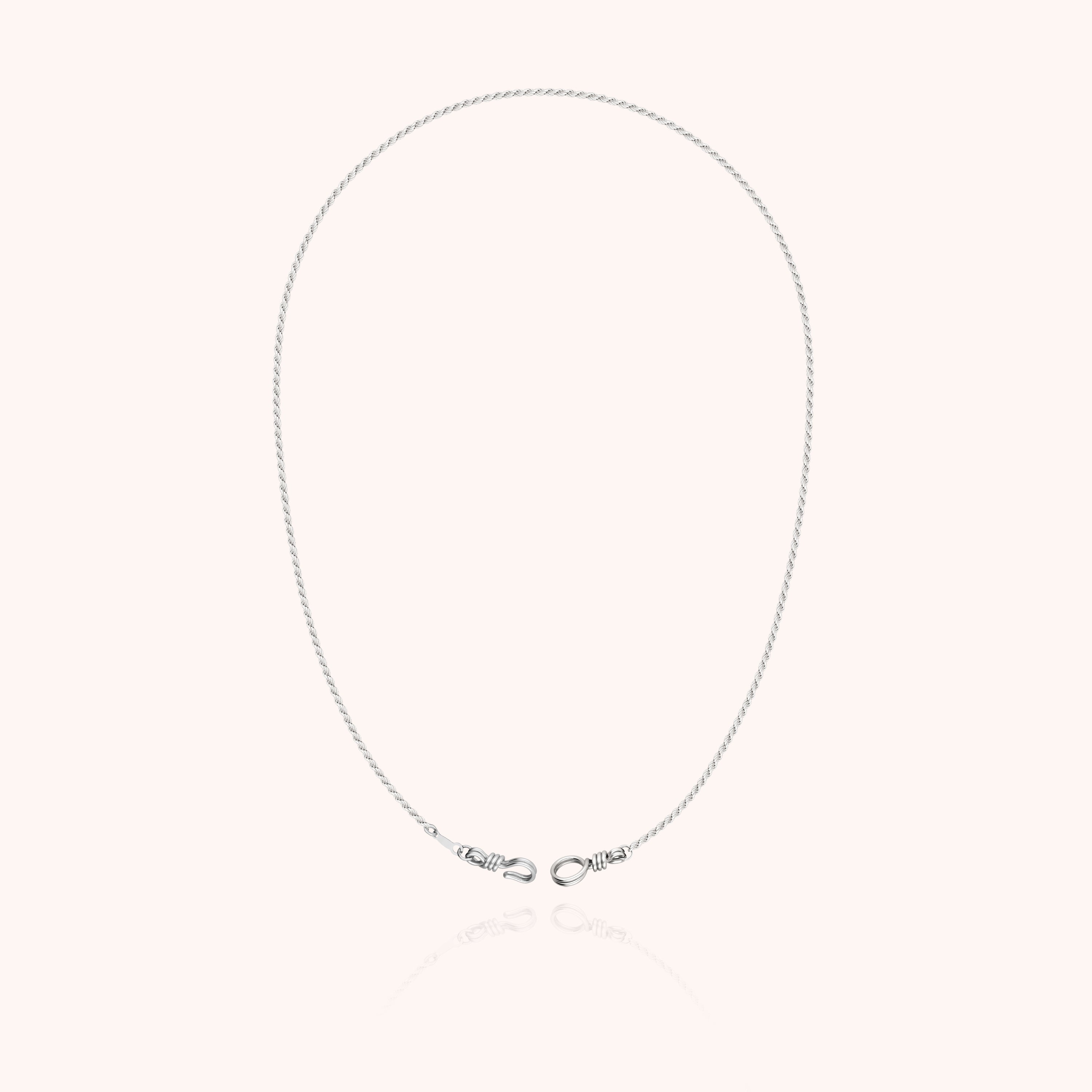 Collier Chaîne Rope Attache moi — idée cadeau bijou personnalisé