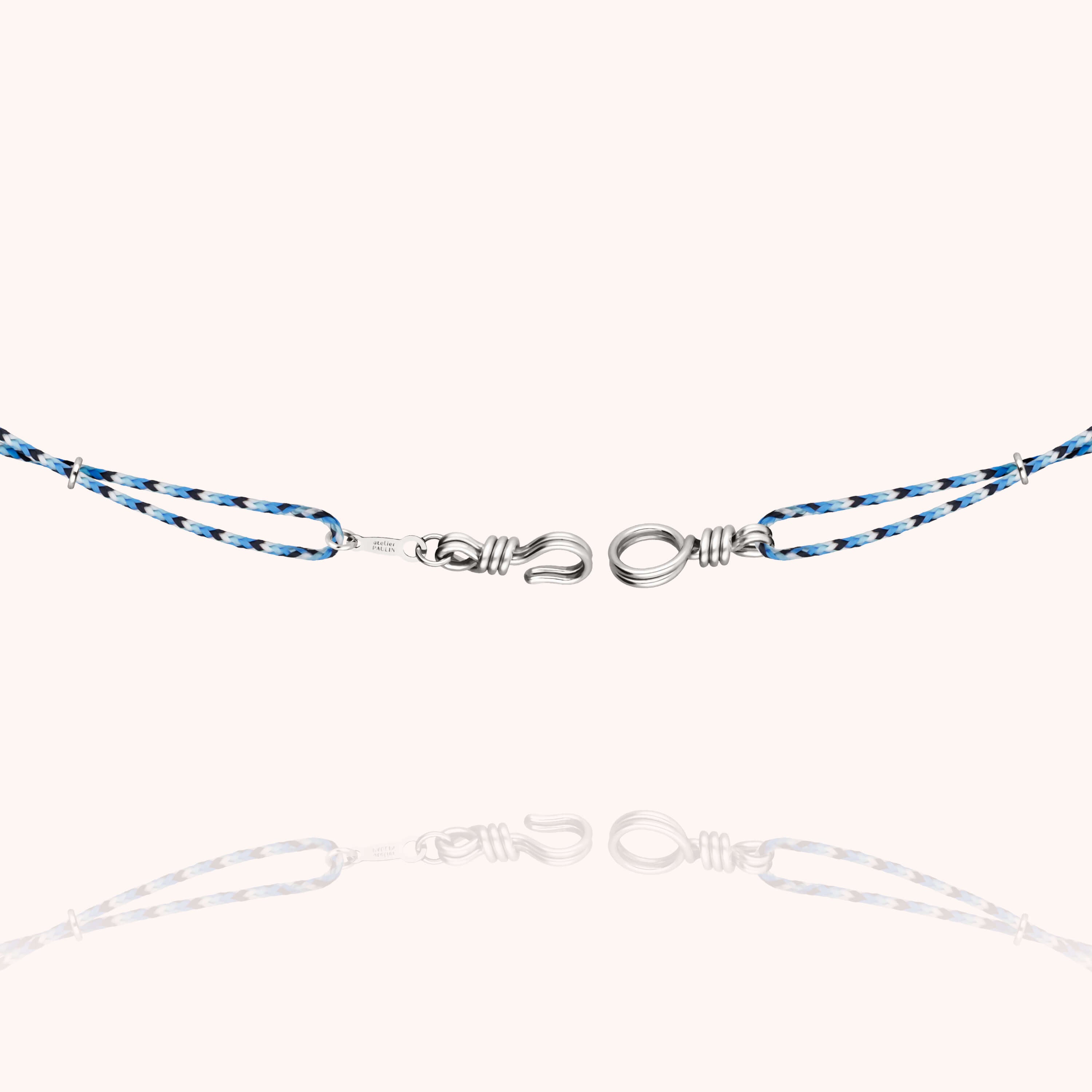 argent sterling - bleu