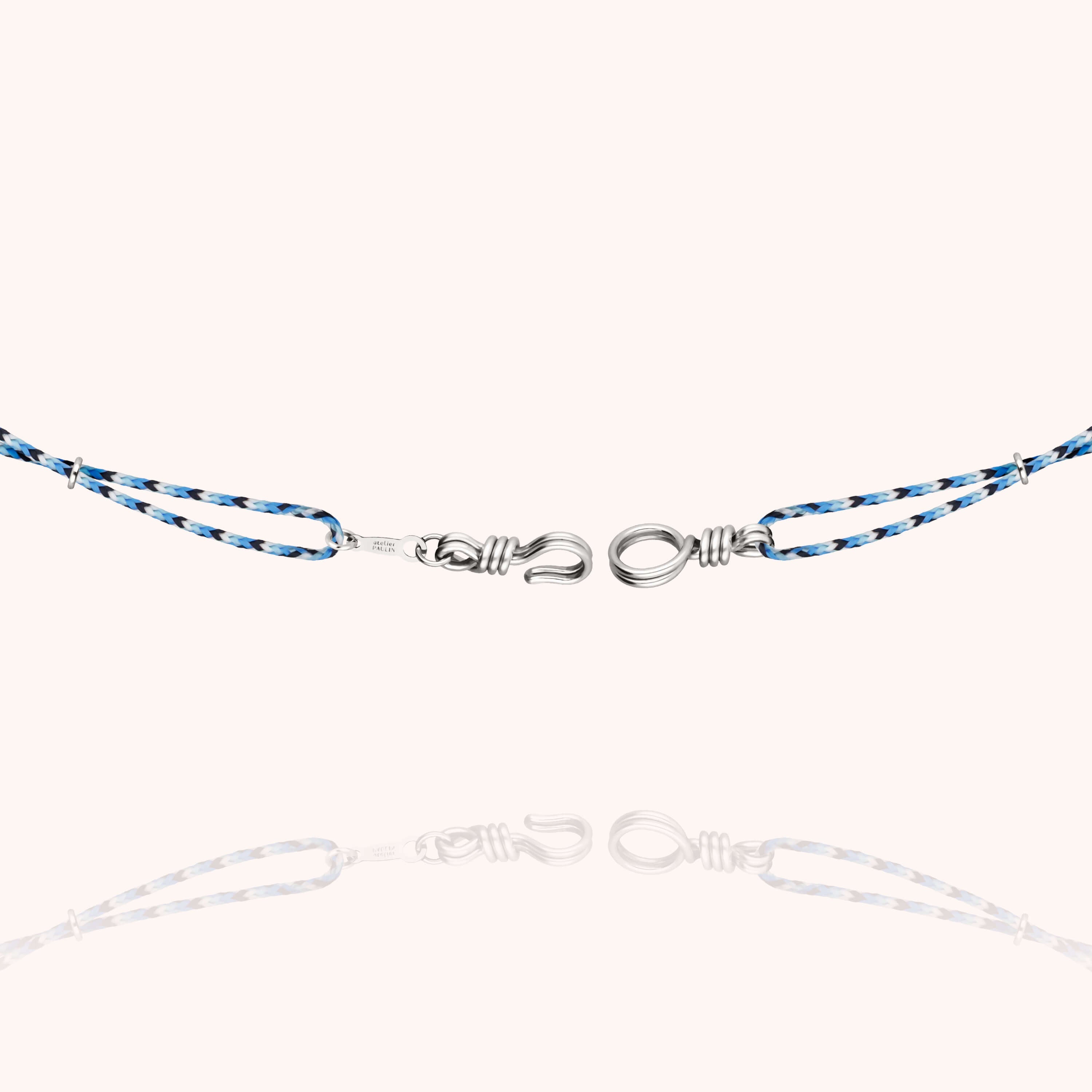 Collier Cordon Slim Knot Attache moi — cadeau idéal personnalisable