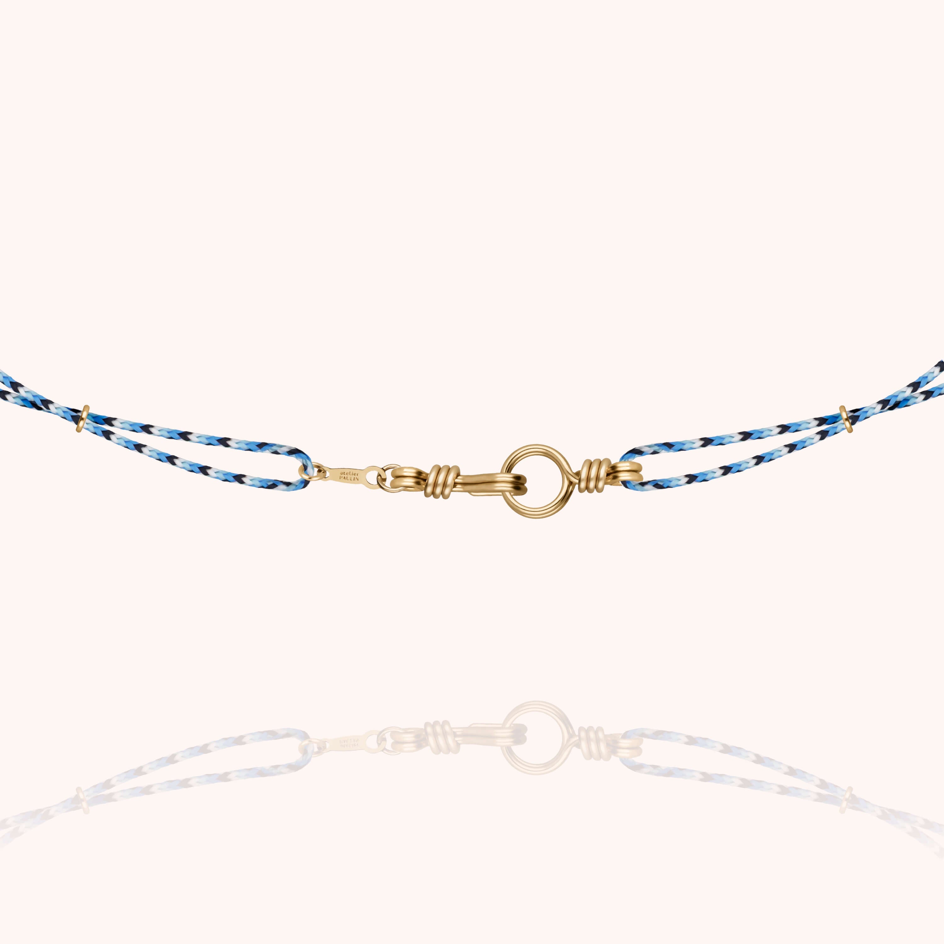 Collier Cordon Slim Knot Attache moi — bijou artisanal collier livraison express