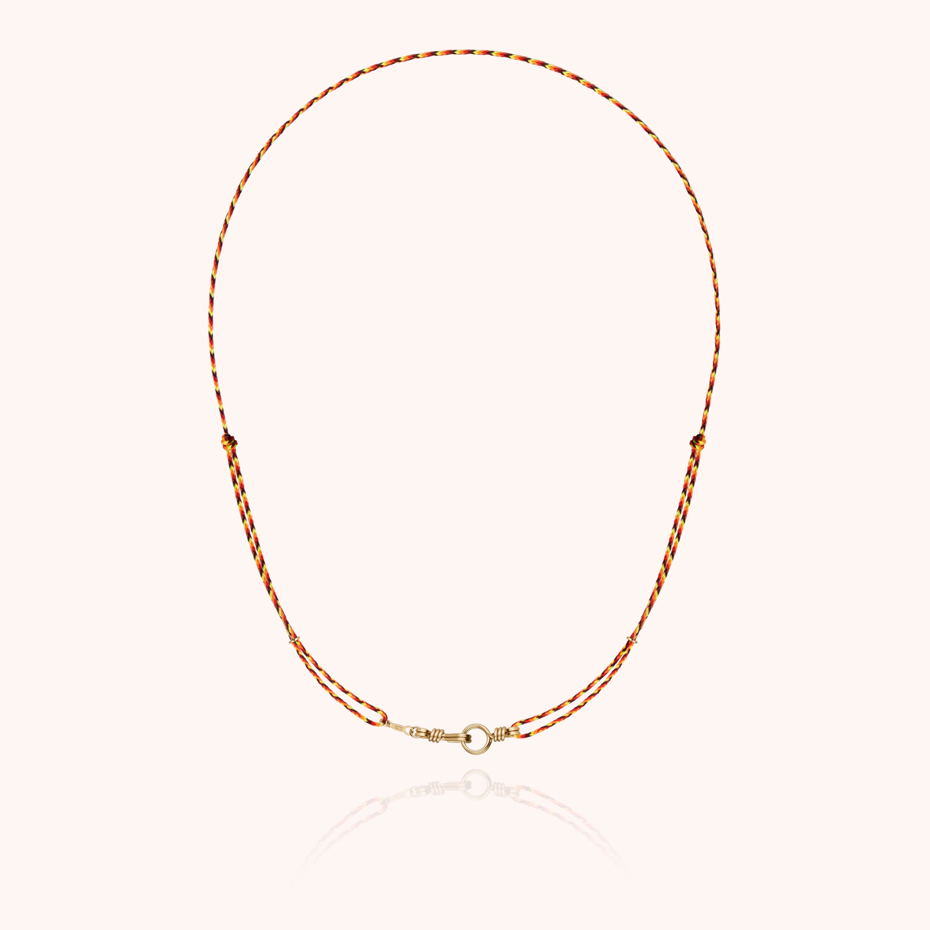 Collier Cordon Slim Knot Attache moi — bijou artisanal collier livraison express