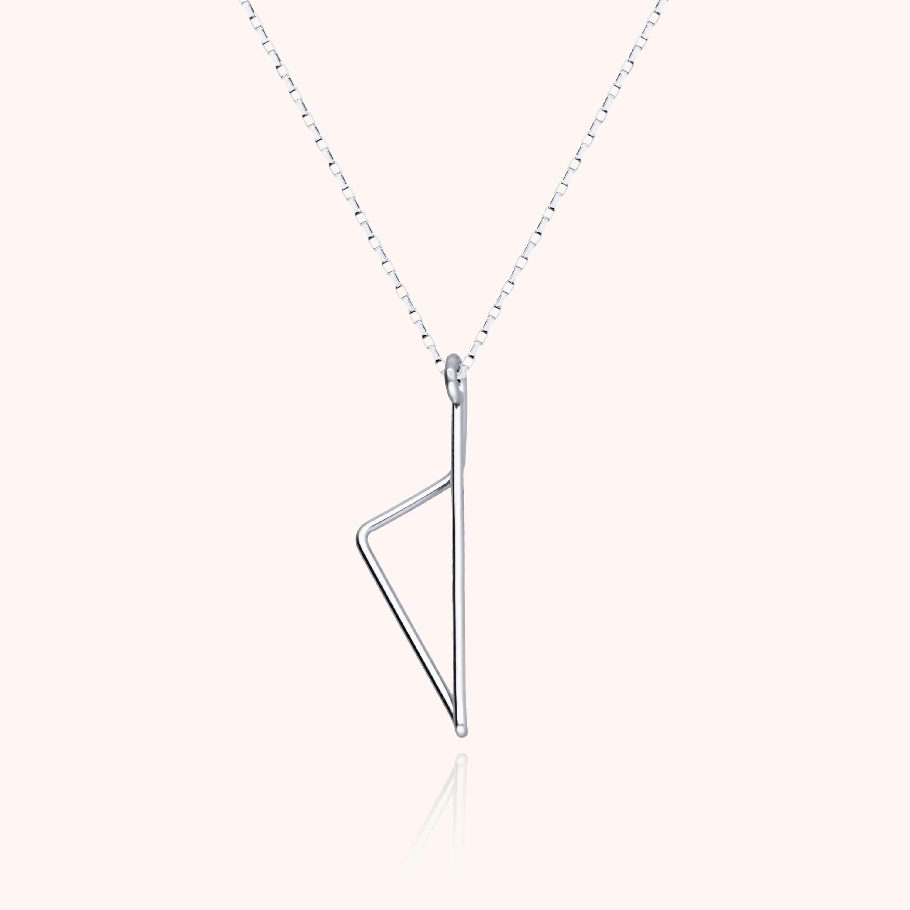Collier Corsica en argent sterling 925 façonné main par artisan parisien