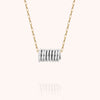 14k yellow gold filled and silver 1