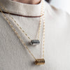 14k yellow gold filled and silver 4