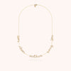 Original Personalized Mantra Necklace - 14k yellow gold filled 3