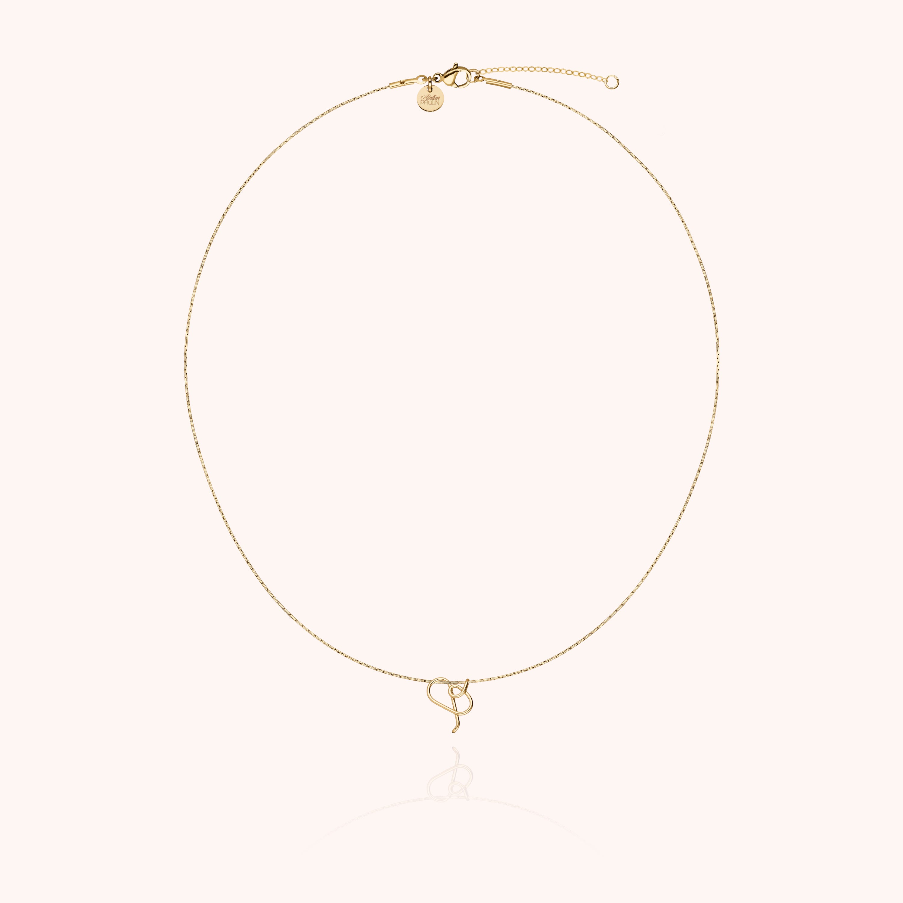 Collier Original Initiale initiale — cadeau unique et personnalisé