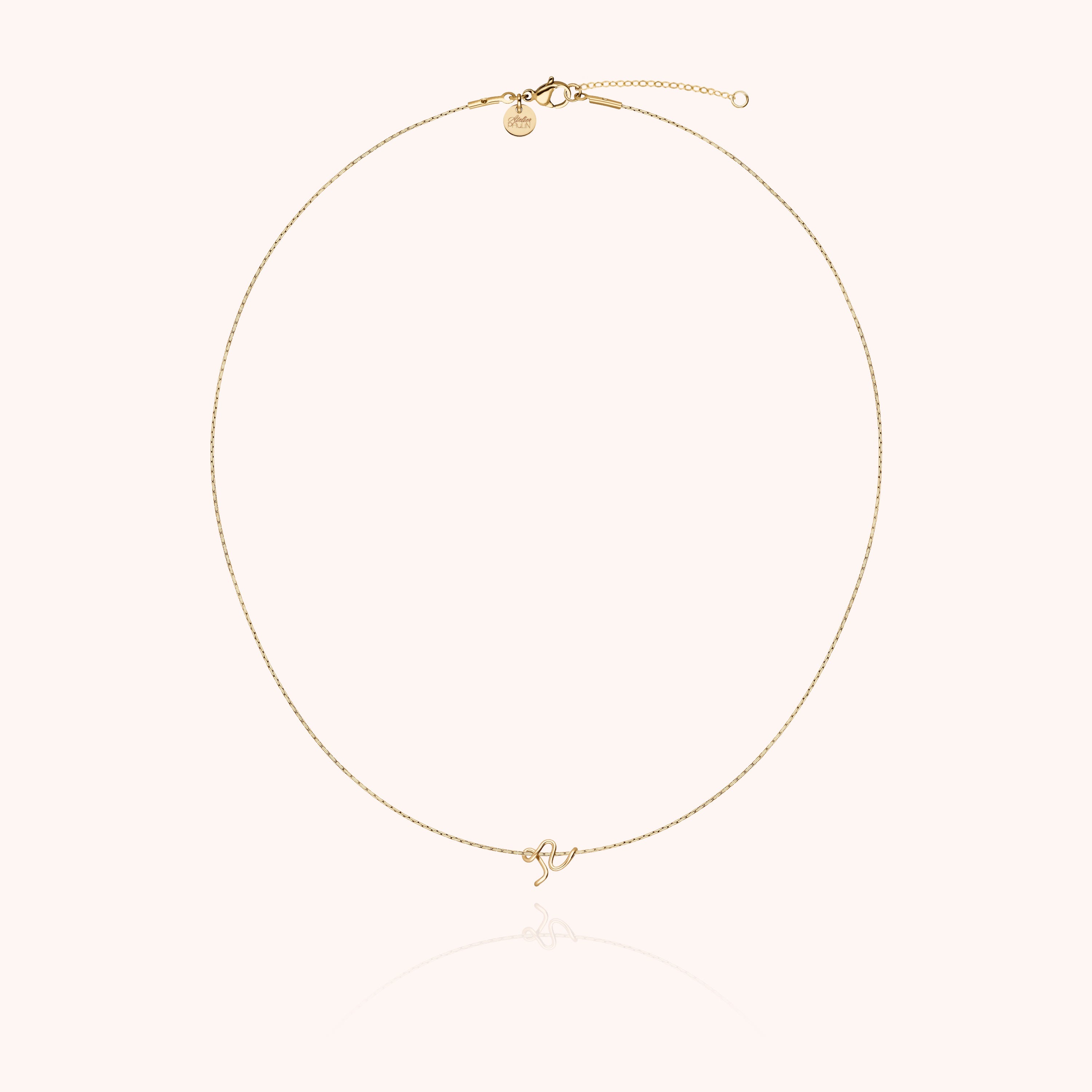 Collier Original Initiale — bijou artisanal collier livraison express