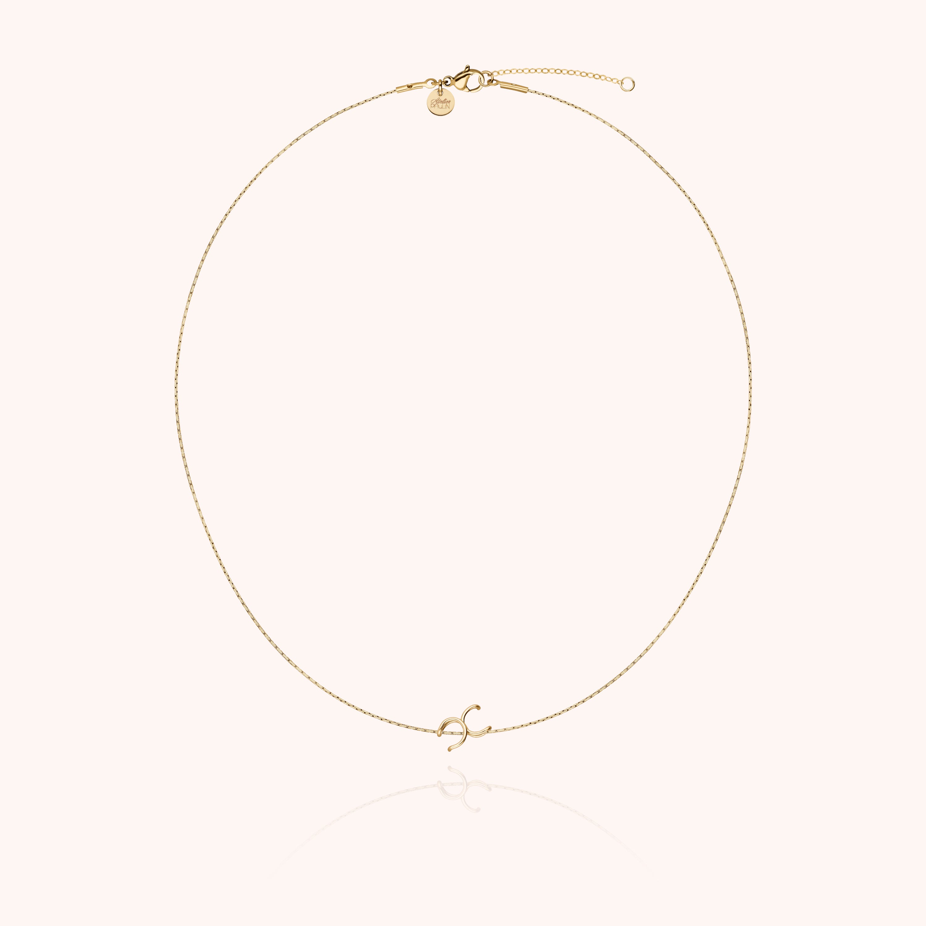 Collier Original Initiale — cadeau de luxe fait main Paris
