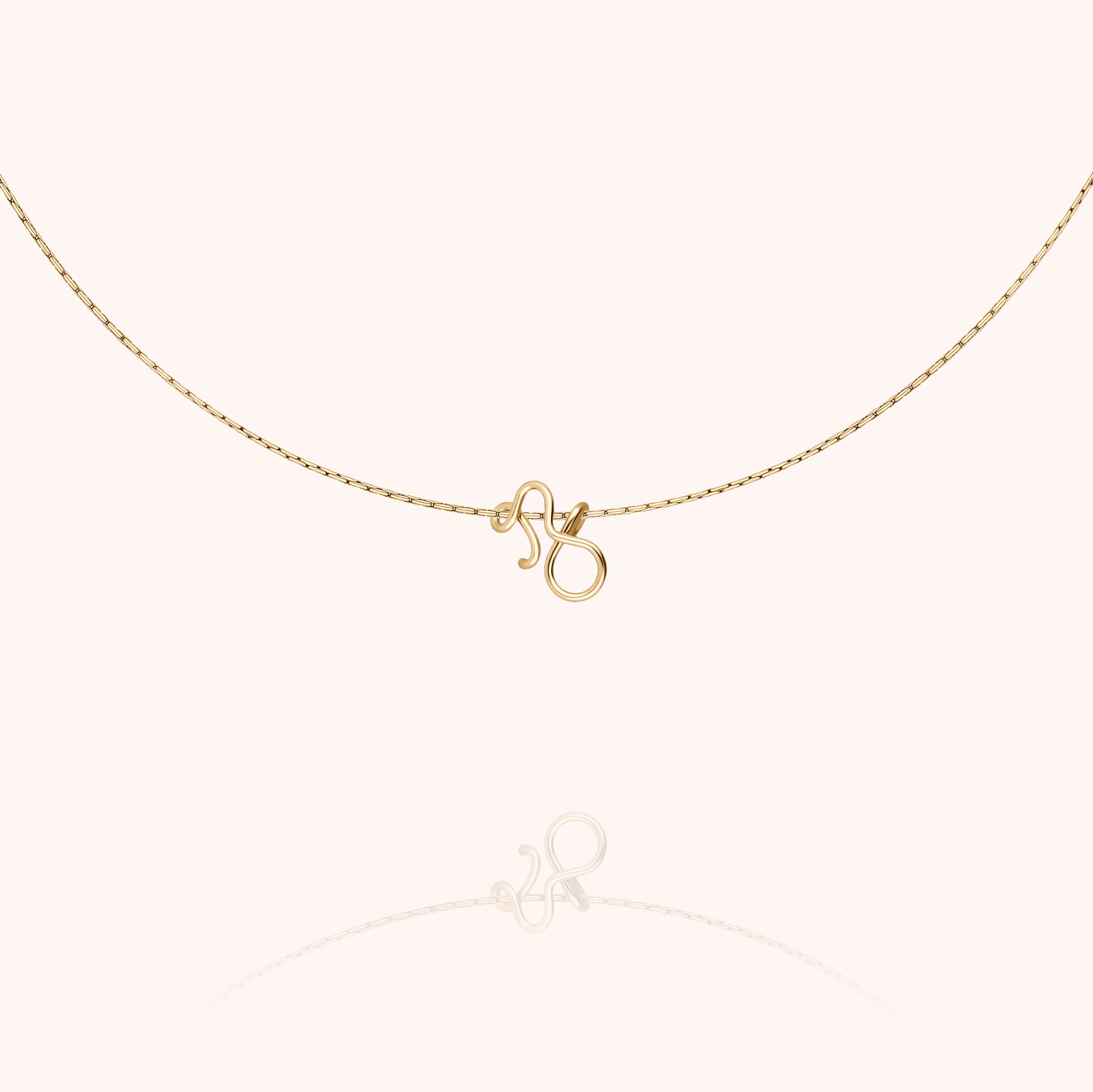 Collier Original Initiale — bijou artisanal collier livraison express