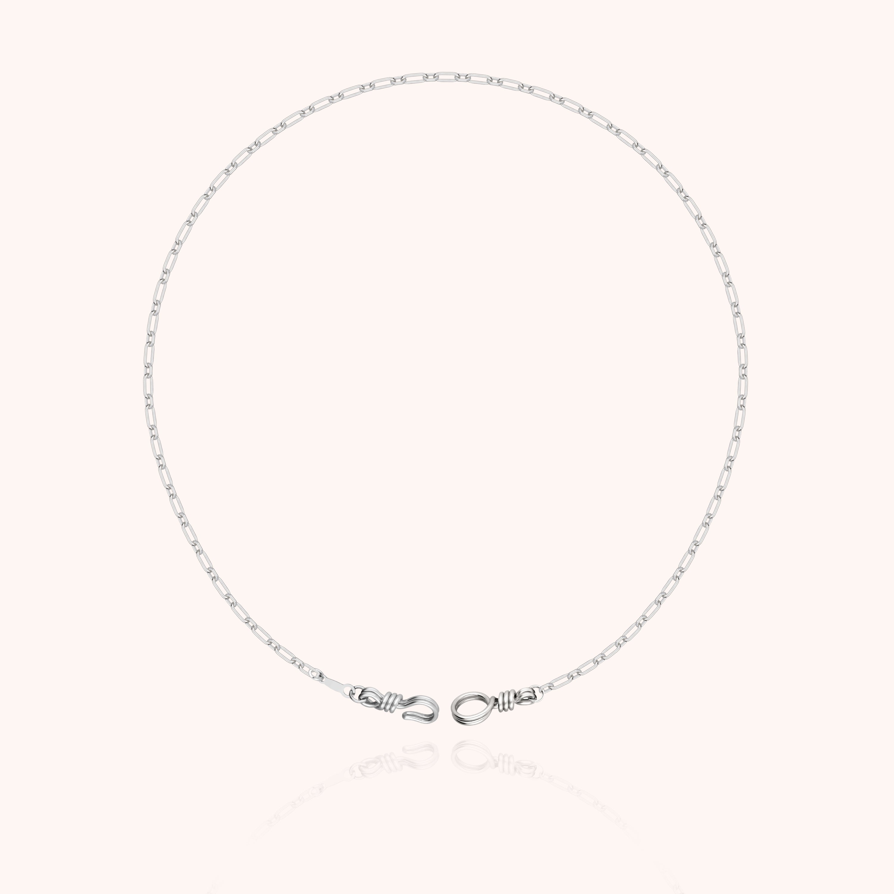 Collier Ras de Cou Rectangle Attache moi — cadeau de luxe artisanal