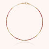 14k yellow gold filled - fauve sapphire 1