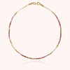 14k yellow gold filled - fauve sapphire 3