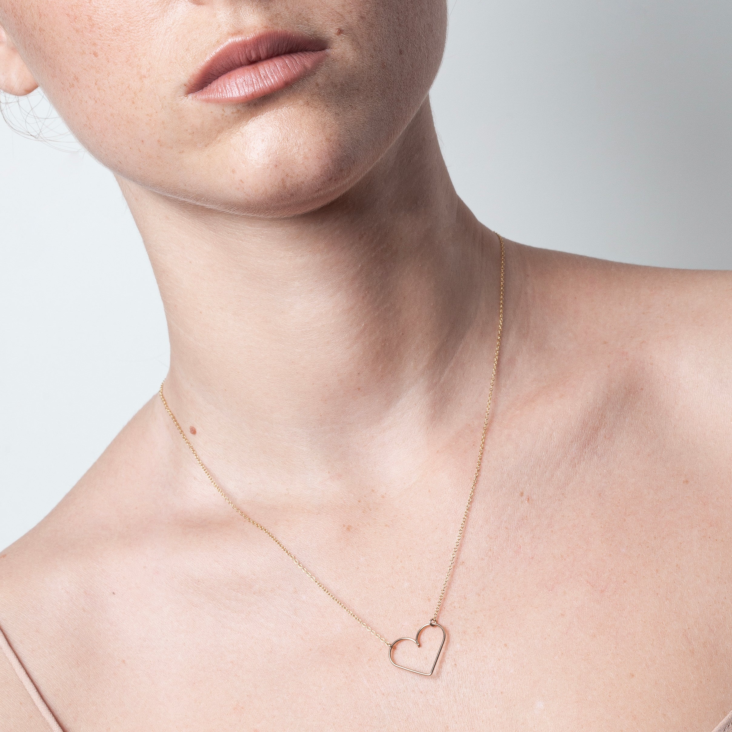 Collier Coeur Richelieu — idée cadeau bijou personnalisé