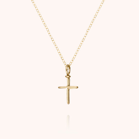 alternate image of Symbolic Charms Necklace - cross
