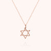 14k rose gold filled - star of David 3