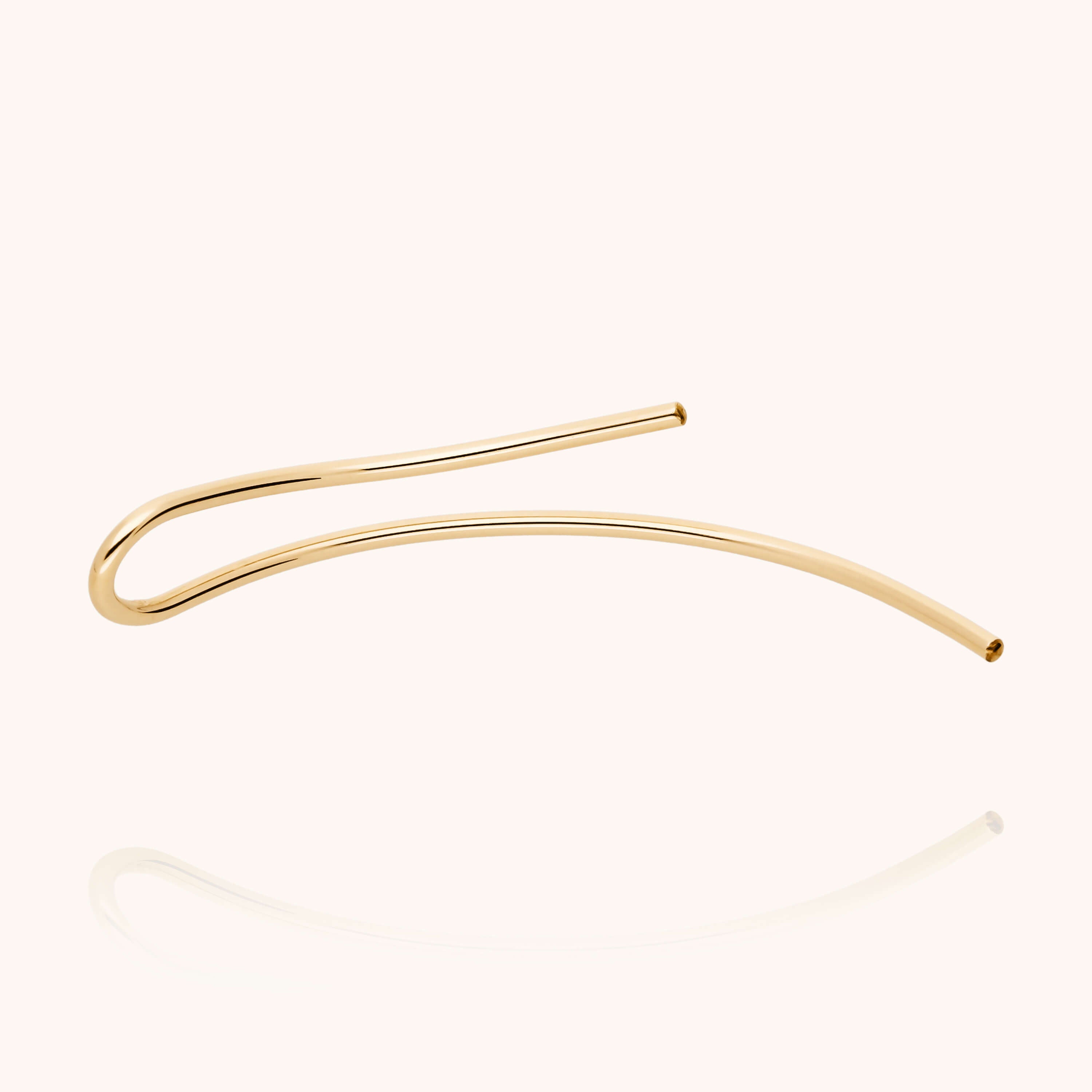 Ear Cuff Aphrodite Pure - laminated yellow gold