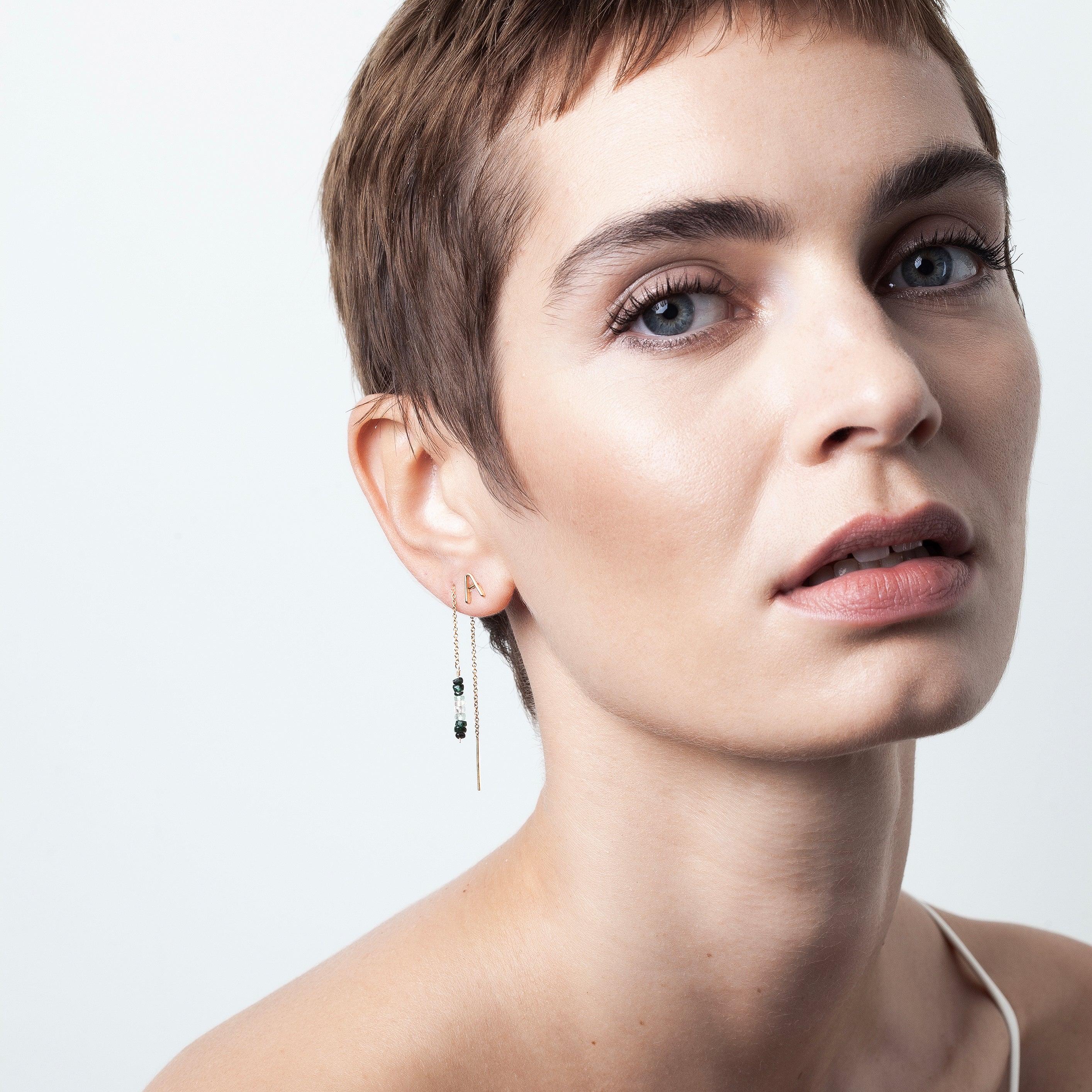 Puce d'Oreille Capitale Initiale initiale — cadeau unique et personnalisé