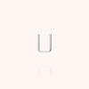 18k white gold - U 22