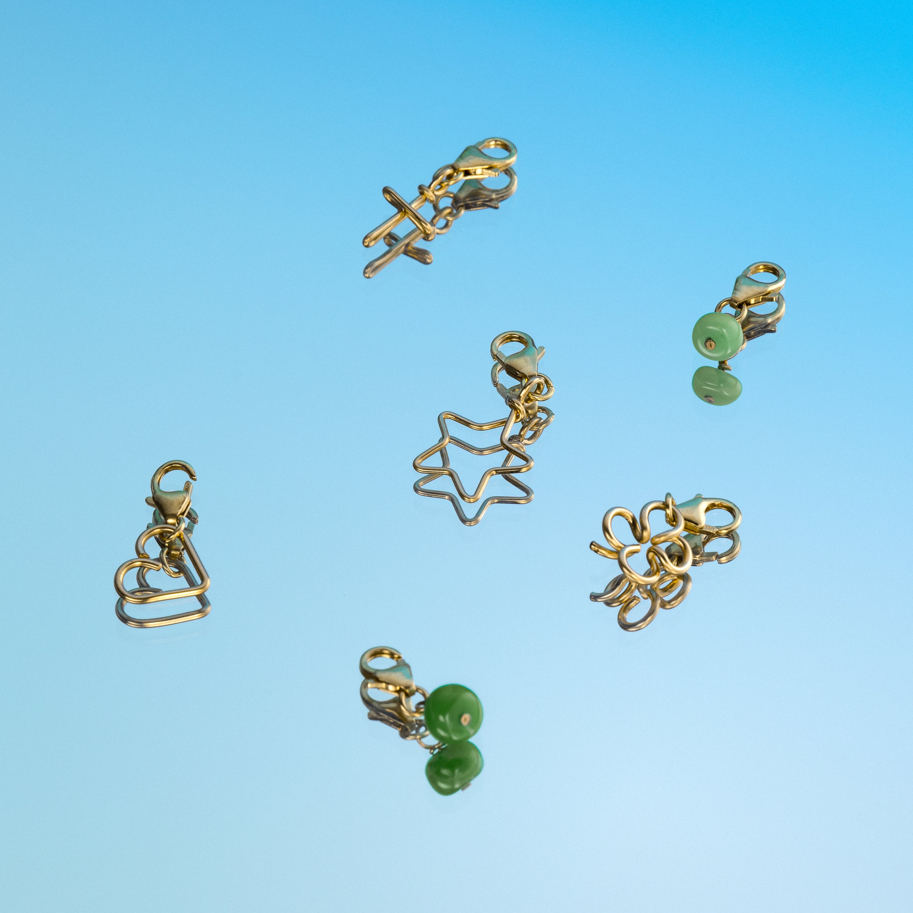 Small Locket Lucky Charms - trèfle