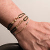 Men's Personalized Waxed Cord Bracelet 2