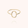 18k yellow gold - O 17
