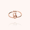 14k rose gold filled - B 1