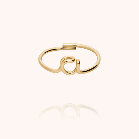 14k yellow gold filled - A